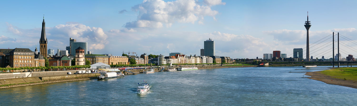 Düsseldorf Stadt-Panorama